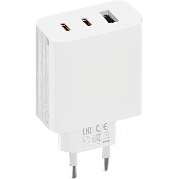 Cargador Xiaomi 67W GaN 2C1A Cargador de Pared para Smartphone USB-A 67W + Cable Tecnología de enfriamiento GaN (nitruro de galio) - Achorao