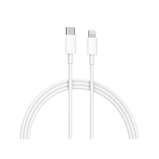 Cargador Xiaomi Mi 20W Tipo-C UE + Cable Xiaomi Mi Type-C a cable lightning de 1 m - Achorao