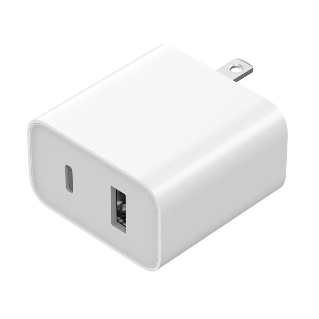 Cargador Xiaomi MI 33W Dual Type-A + Type-C portable y compacto - Achorao