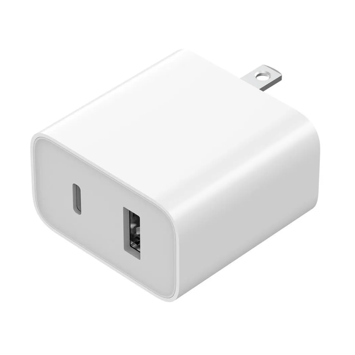 Cargador Xiaomi MI 33W Dual Type-A + Type-C portable y compacto - Achorao