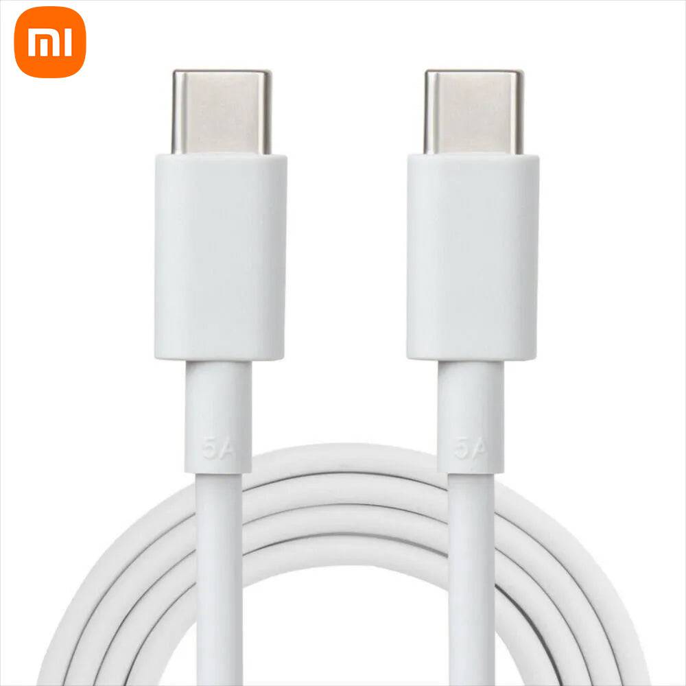 Cable Mi USB tipo C a tipo C, soporta corriente de 5 A y entrega hasta 100 W  150 CM - Achorao
