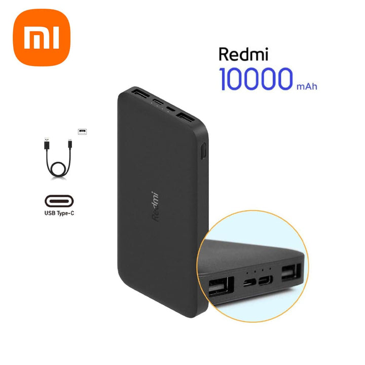 Xiaomi 10000mAh Redmi Power Bank - Achorao