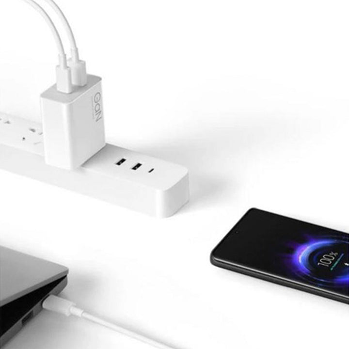 Cargador Xiaomi 67W GAN + Cable, doble entrada - Achorao