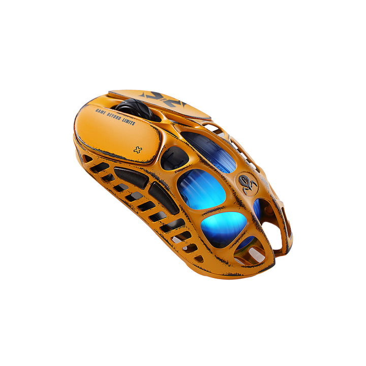 Mouse gamer Gravastar Mercury XPRO Inalámbrico 8K Dongle Battle Worn Yellow Editión Special - Achorao
