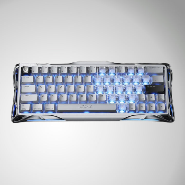 Teclado mecánico gamer GravaStar MERCURY V60 PRO HE Ingles - Achorao
