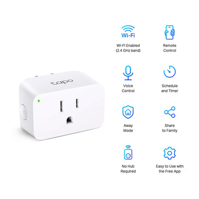 Mini Enchufe TP-Link Tapo P105 Wi-Fi Smart – Achorao