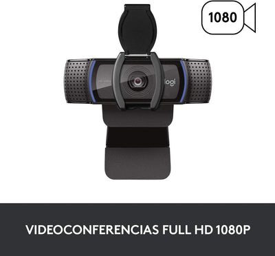Webcam Logitech C920s Full HD 1080P USB Plug and Play