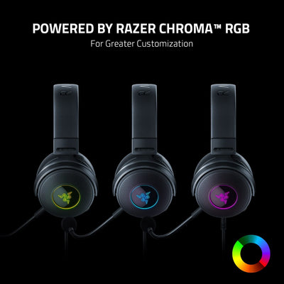 Audífono Razer Kraken V3 triforce THX HYPERCLEAR RGB Chroma 7.1 Mic