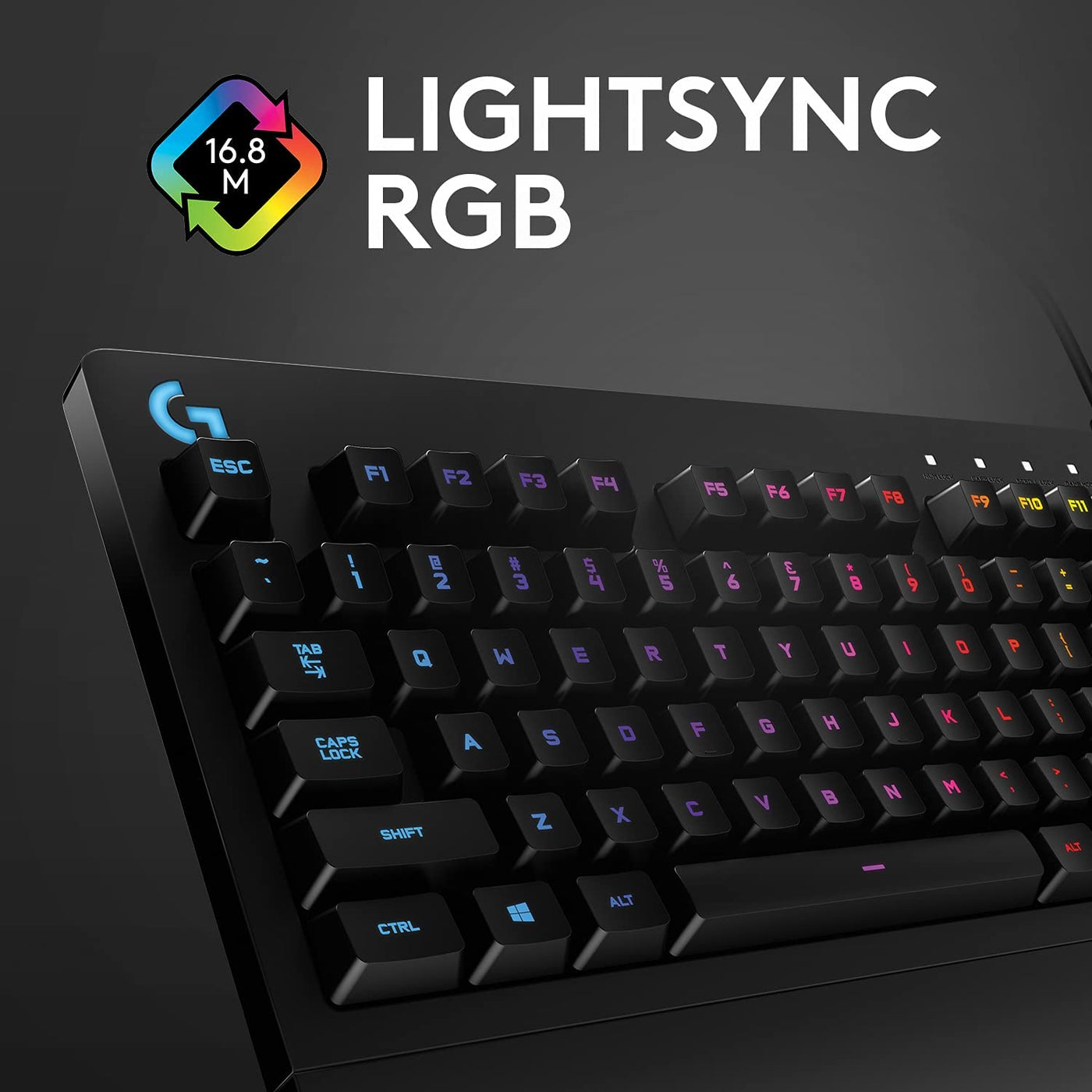Teclado Gamer Logitech G213 prodigy  RGB Reposamanos Incluido