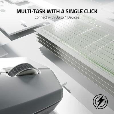 Mouse Razer Pro Click Mini Wireless Ergonómico p/ Oficina