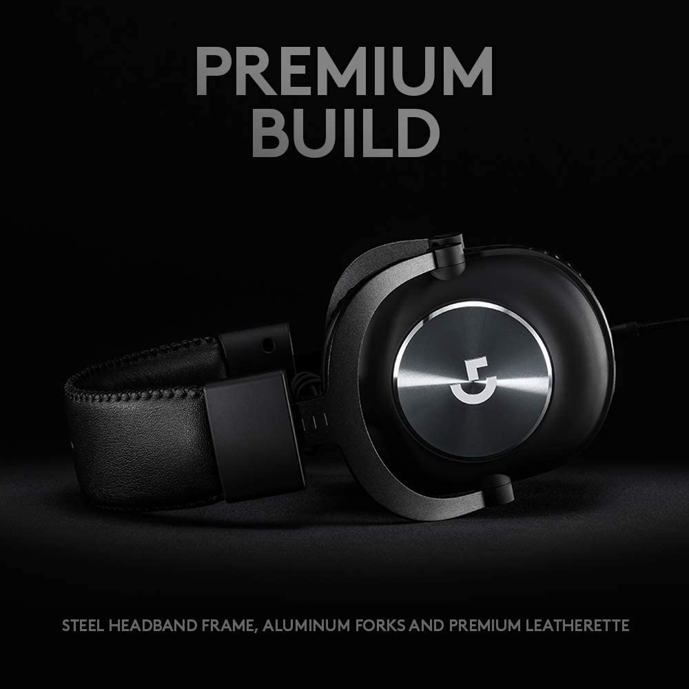 Audífonos Gamer Logitech Pro X - 7.1 Blue Voice Material Premium