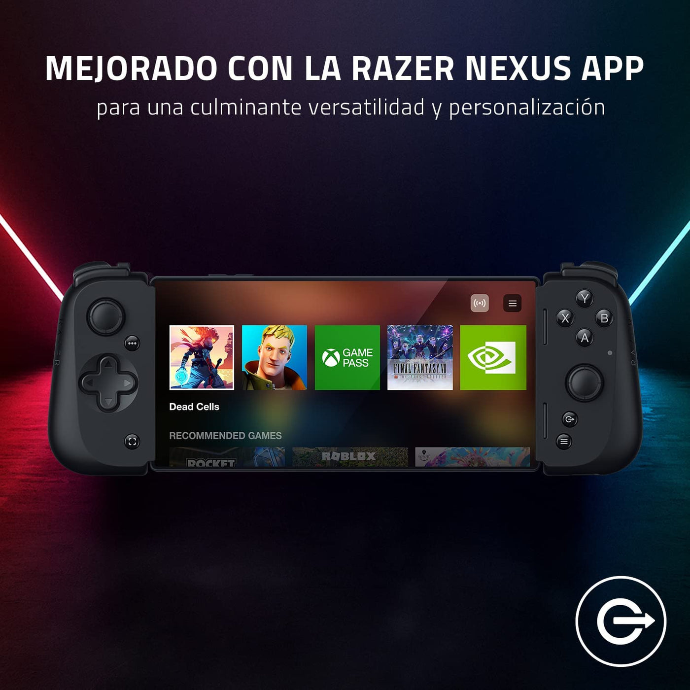 Control de Juegos Razer Kishi V2 Gen para Android Black