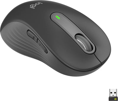 Mouse Logitech Inalámbrico  M650 L Left signature para usuarios zurdos