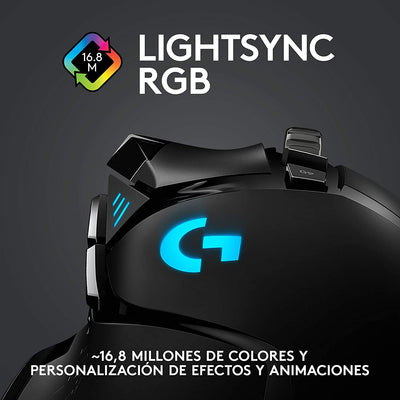 Mouse Gamer Logitech G502 Lightspeed Wireless RGB 25K DPI
