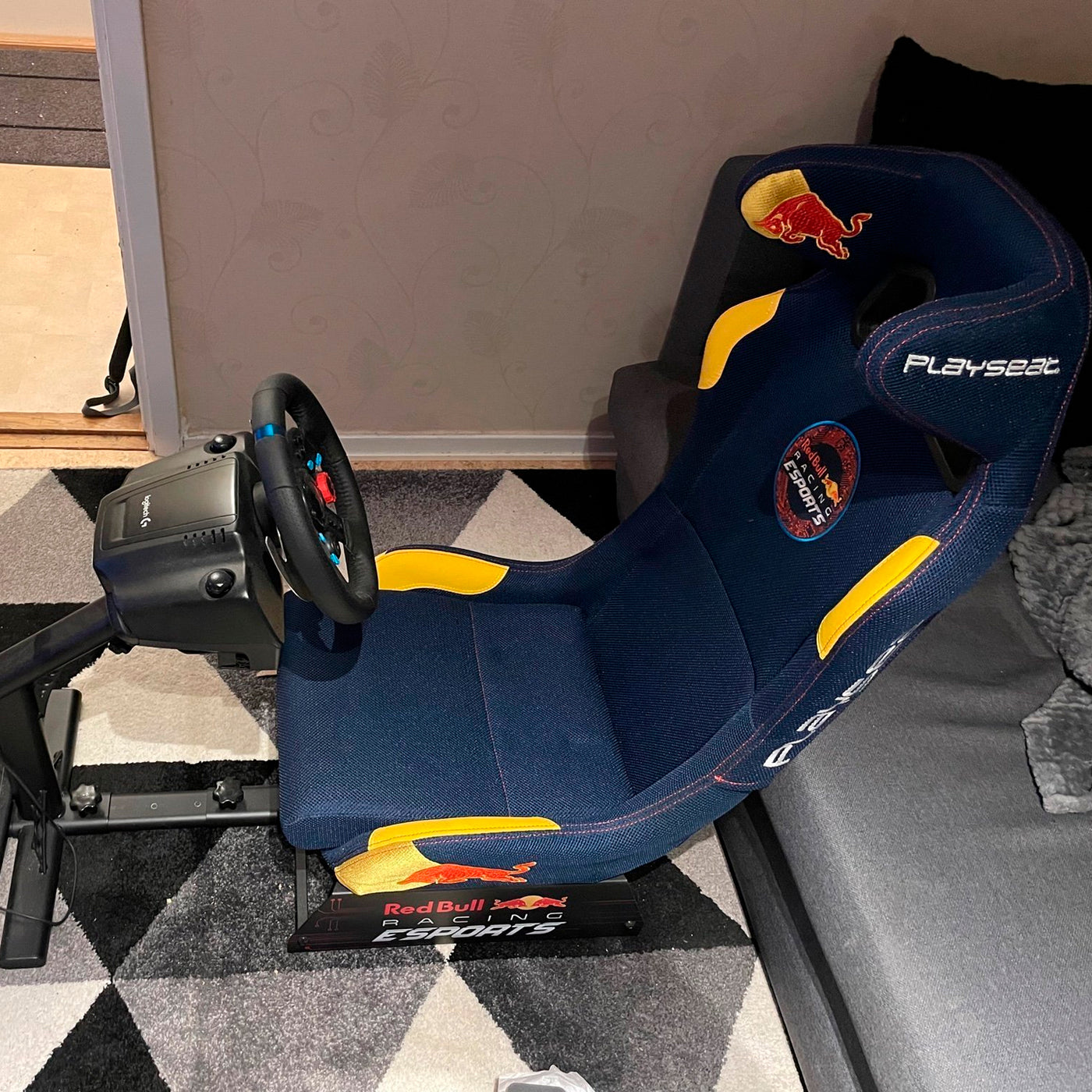 PLAYSEAT Asiento Simulador de Carreras Playseat Pro Red Bull RF.00233