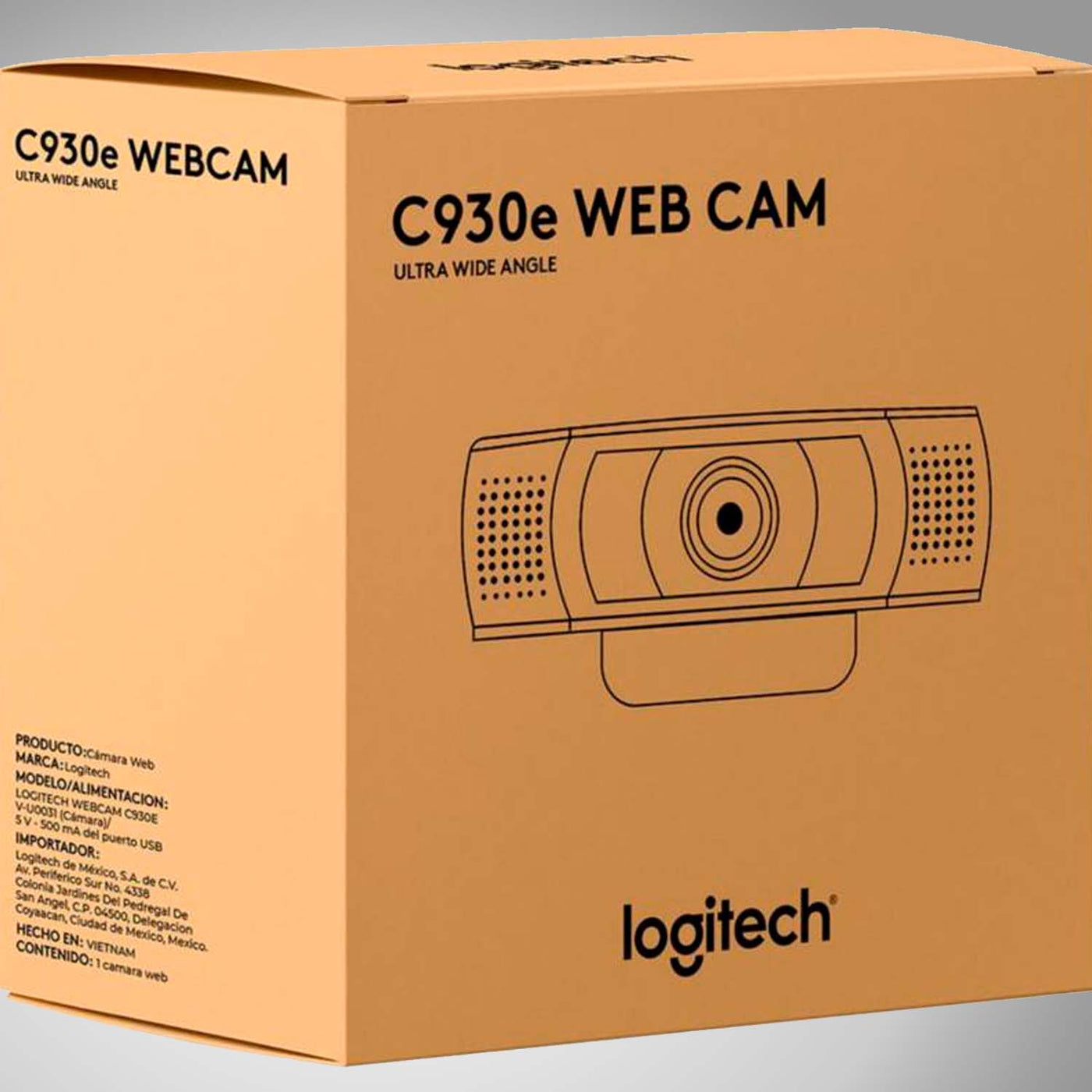 Webcam Logitech C930e Pro Full HD 1080P Certificado Microsoft