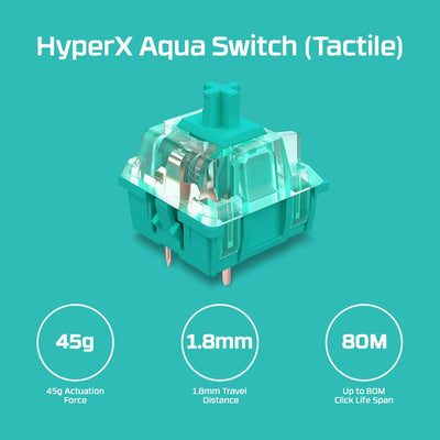 Teclado Gamer HyperX Alloy Origins 60% Mecánico USB-C RGB(P163B)