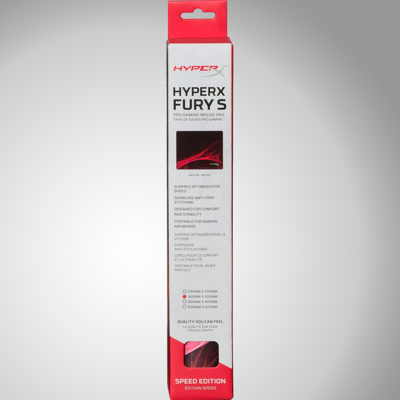 Mousepad Gamer Hyperx Fury S Pro Speed Edition Medium(P163B)
