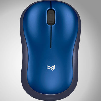 Mouse Logitech M185 Inalámbrico Portátil Plug and Play(P163B)