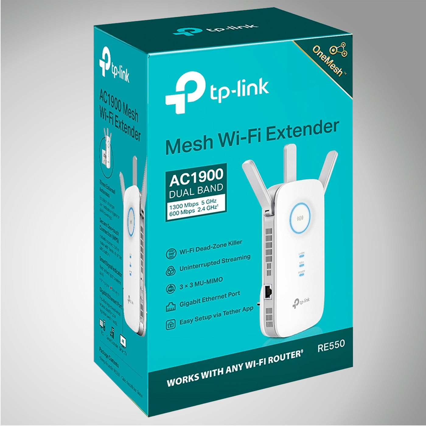 TP Link RE550 Extensor de rango Wi-Fi AC1900