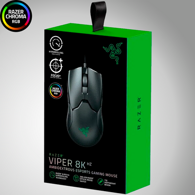 Mouse Razer Viper 8KHZ Focus + Optical Switch Ambidextrous