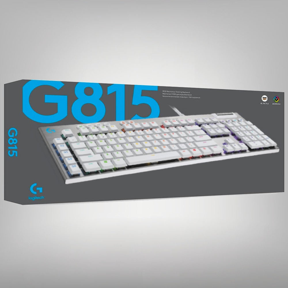 Teclado Gamer Logitech G815 G-Keys Alto Performance RGB(P163B)