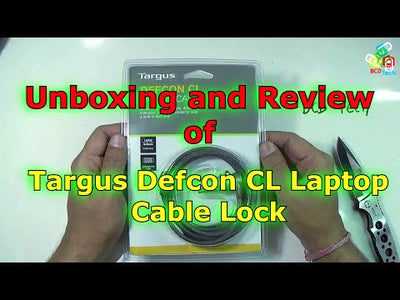 Cable Seguridad Targus PA410U - Antirrobo para Laptop Mac