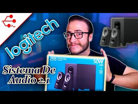 Parlantes Logitech Z313 2.1 con subwoofer