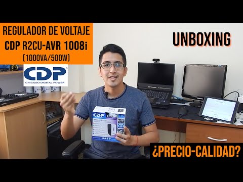 Estabilizador Cdp R2CU-AVR1008i 1000va/500w 08 Tomas 4 Puertos