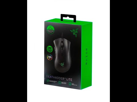 Mouse gamer Razer DeathAdder V2 Lite, cableado, switch óptico, Chroma RGB